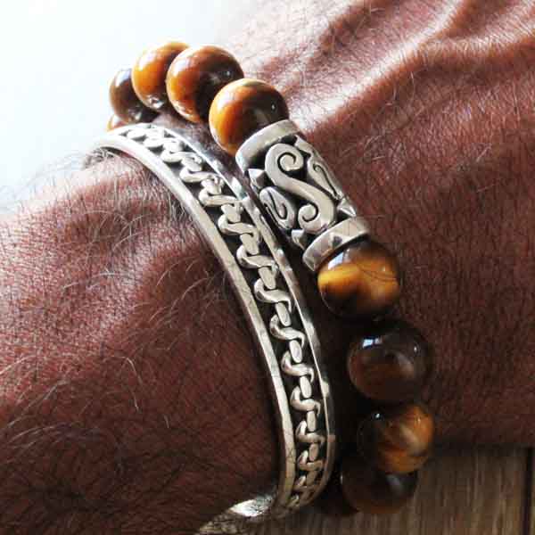 Bracelet homme style Jack Sparrow