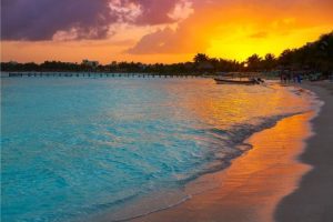 Soleil et plage des Caraibes