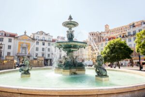 Lisbonne fontaine