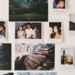 photo accroché au mur