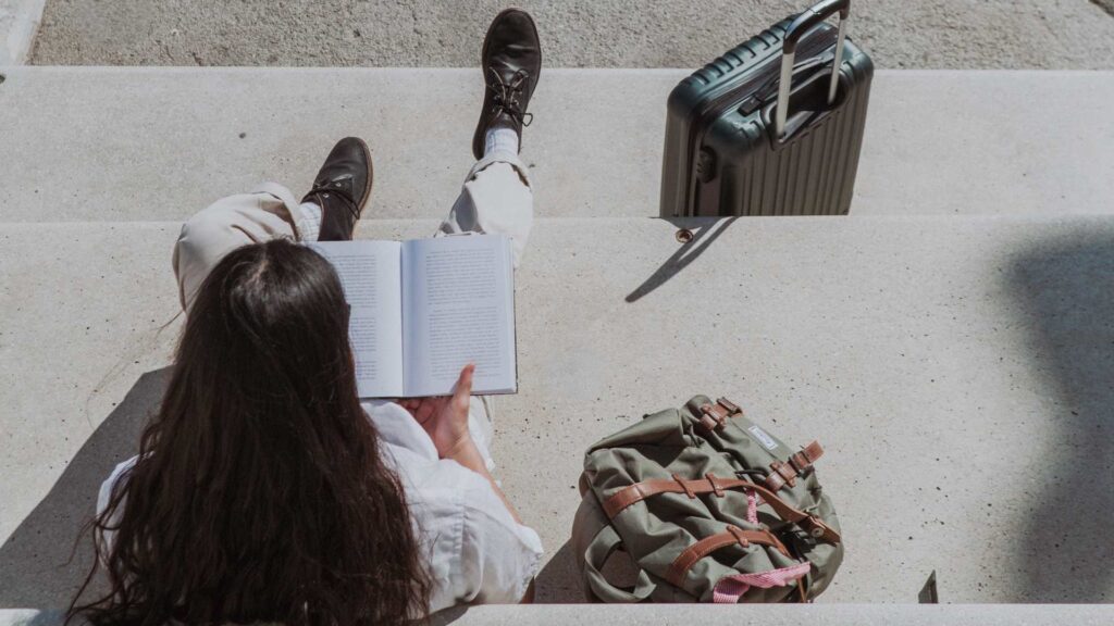 femme qui lit 