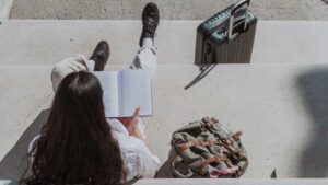femme qui lit