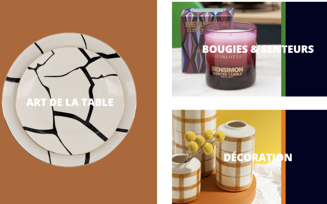 La sélection pointue de Bensimon Home Autour du Monde, un univers ethnique-chic pour la maison.